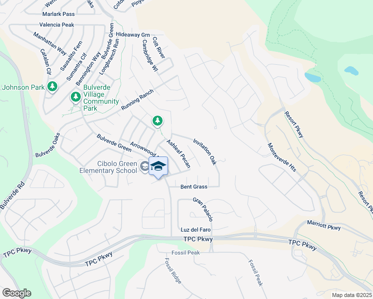 map of restaurants, bars, coffee shops, grocery stores, and more near 3814 Mahogany Cove in San Antonio