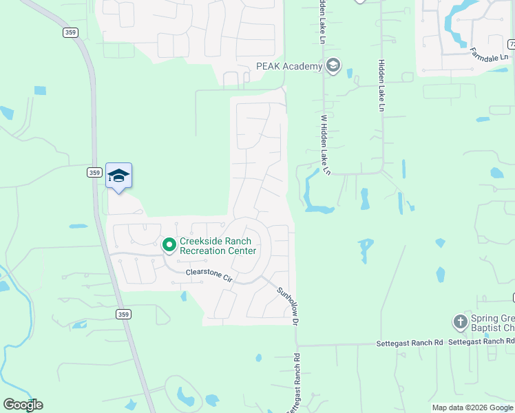 map of restaurants, bars, coffee shops, grocery stores, and more near 9806 Willow Crown Lane in Richmond