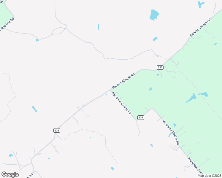 map of restaurants, bars, coffee shops, grocery stores, and more near County Road 233 in Kingsbury