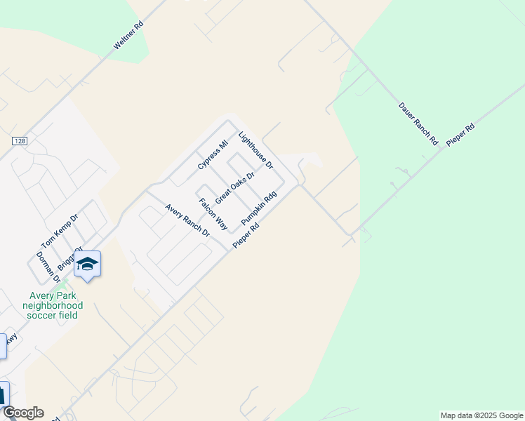 map of restaurants, bars, coffee shops, grocery stores, and more near 902 Pumpkin Ridge in New Braunfels