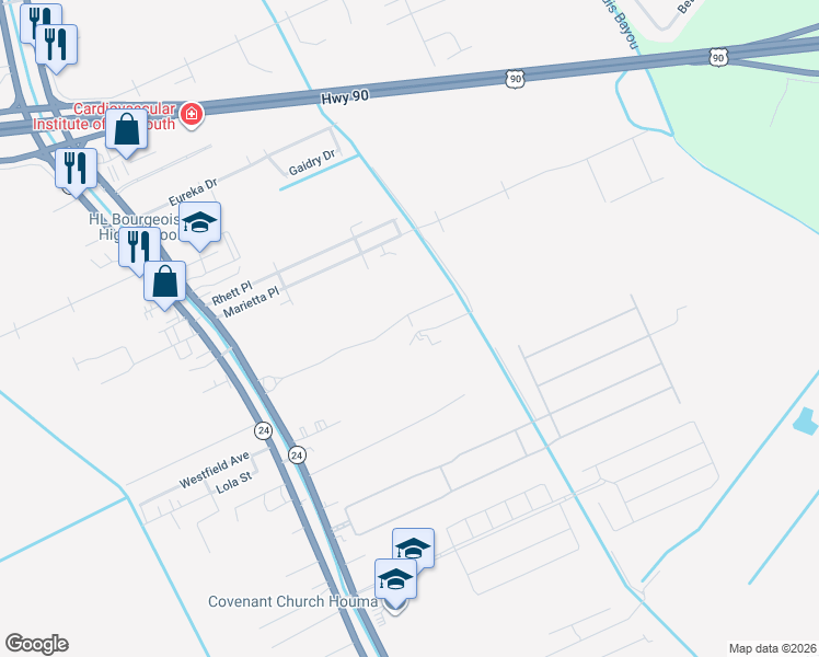 map of restaurants, bars, coffee shops, grocery stores, and more near 258 Rue Richard in Gray