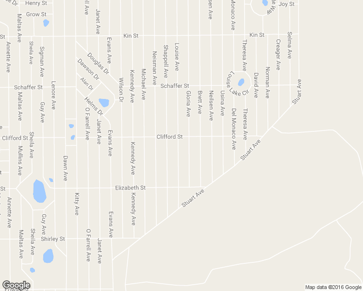 map of restaurants, bars, coffee shops, grocery stores, and more near 228 Louise Avenue in Interlachen