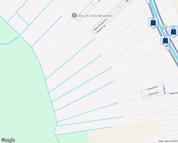 map of restaurants, bars, coffee shops, grocery stores, and more near 430 Fantastic Acres Boulevard in Raceland