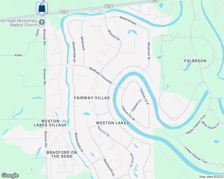 map of restaurants, bars, coffee shops, grocery stores, and more near 5014 Waterbeck Street in Fulshear