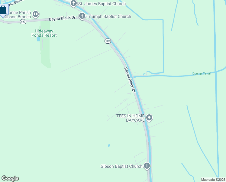 map of restaurants, bars, coffee shops, grocery stores, and more near 120 Rochel Lane in Gibson