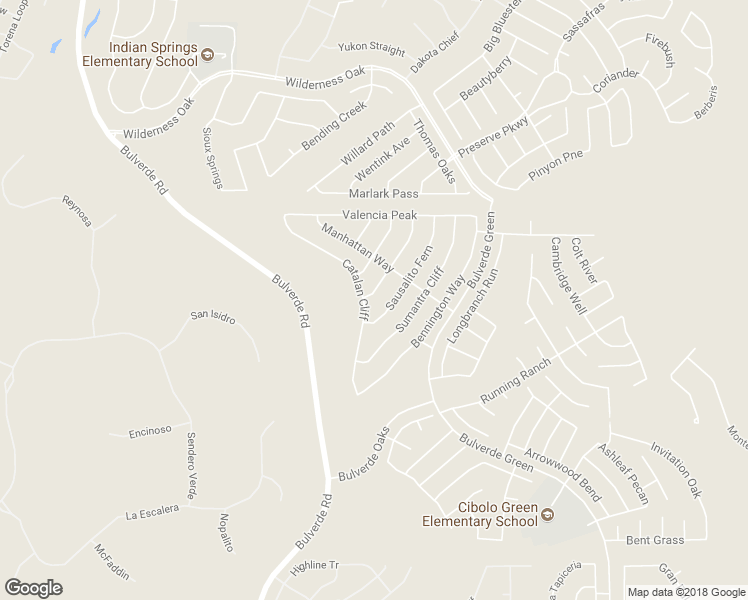 map of restaurants, bars, coffee shops, grocery stores, and more near 3506 Mendocino Park in San Antonio