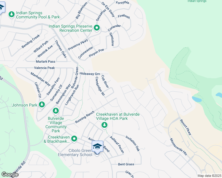 map of restaurants, bars, coffee shops, grocery stores, and more near 3738 Fringe Breeze in San Antonio
