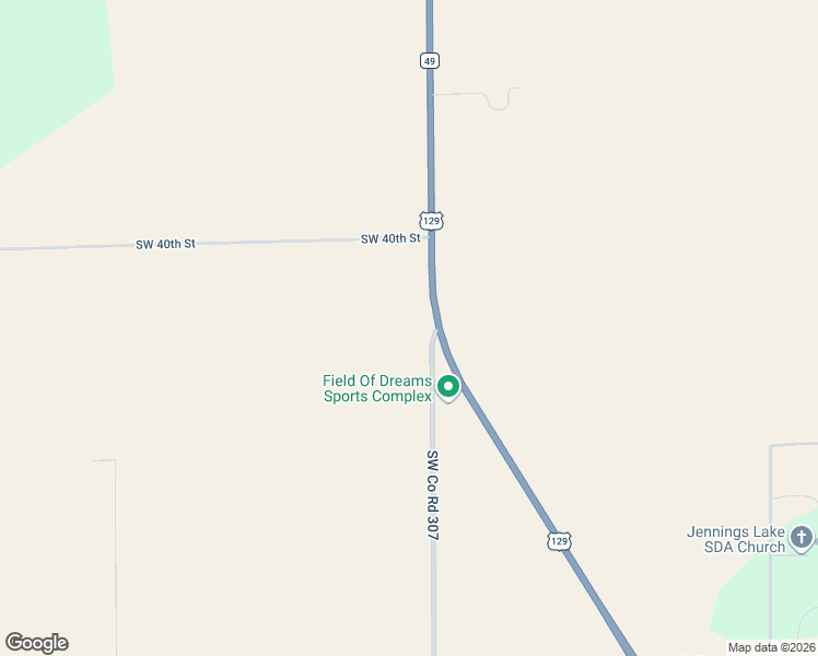 map of restaurants, bars, coffee shops, grocery stores, and more near 4213 Southwest Co Road 307 in Bell