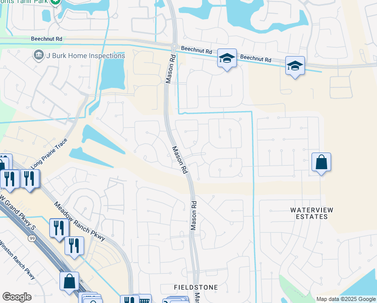 map of restaurants, bars, coffee shops, grocery stores, and more near 20426 Victoria Bay Boulevard in Richmond