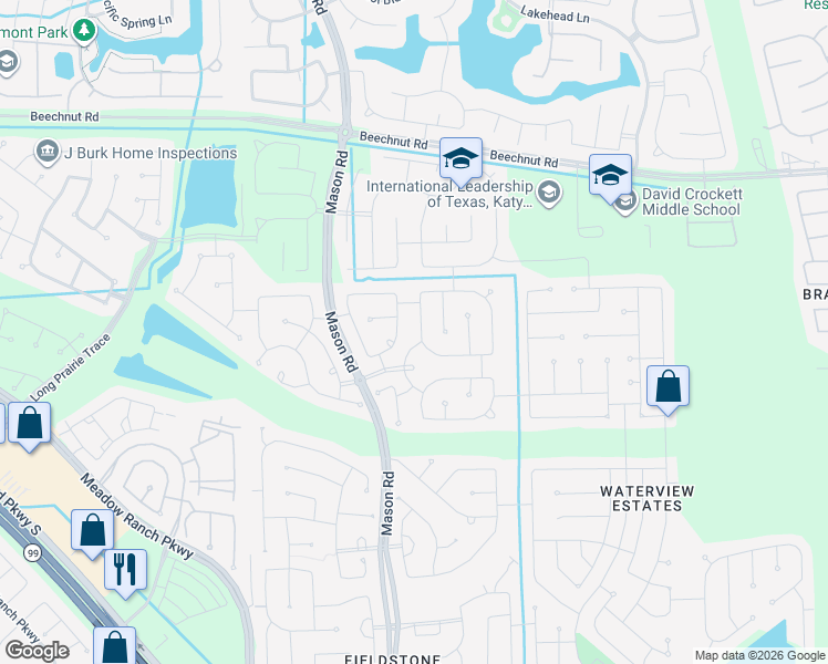 map of restaurants, bars, coffee shops, grocery stores, and more near 5911 Summer Holly Lane in Richmond