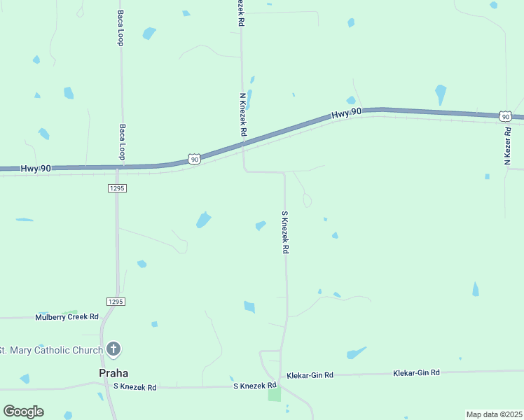 map of restaurants, bars, coffee shops, grocery stores, and more near 842 South Knezek Road in Flatonia