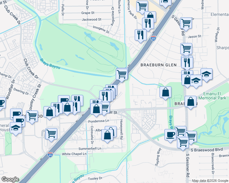 9401 Southwest Freeway, Houston TX - Walk Score
