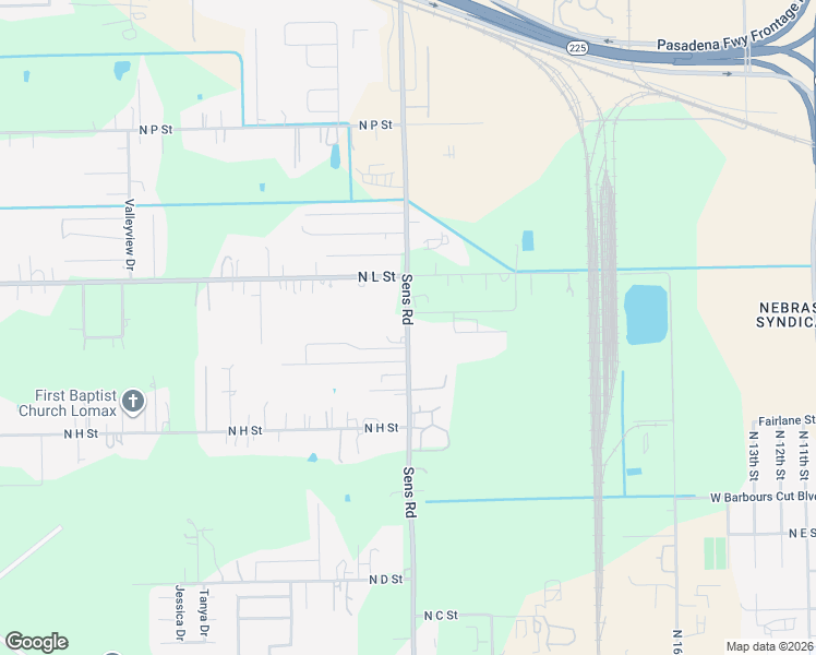 map of restaurants, bars, coffee shops, grocery stores, and more near 1915 Sens Road in La Porte