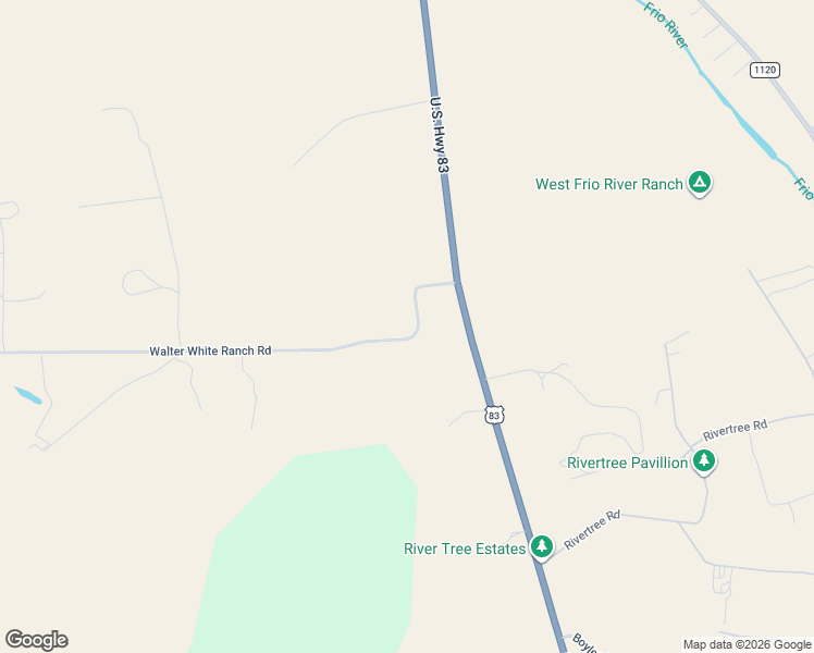 map of restaurants, bars, coffee shops, grocery stores, and more near Walter White Ranch Road in Leakey