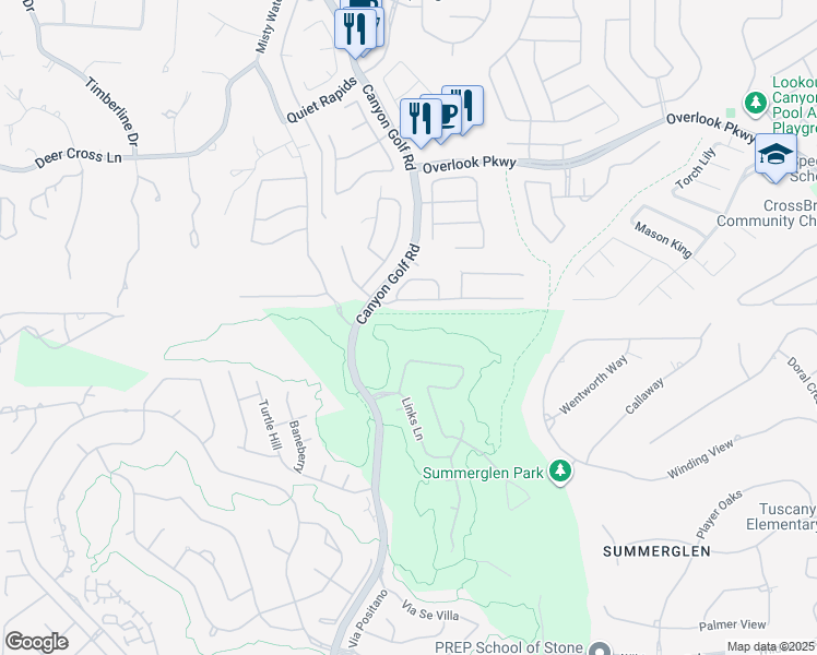 map of restaurants, bars, coffee shops, grocery stores, and more near 24405 Wilderness Oak in San Antonio