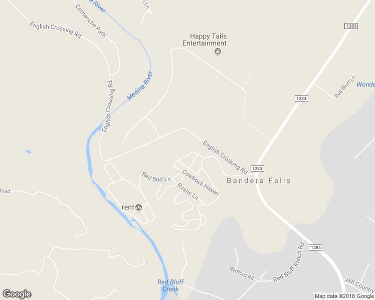 map of restaurants, bars, coffee shops, grocery stores, and more near 464 Red Bud Lane in Pipe Creek