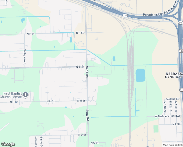 map of restaurants, bars, coffee shops, grocery stores, and more near 1915 Sens Road in La Porte