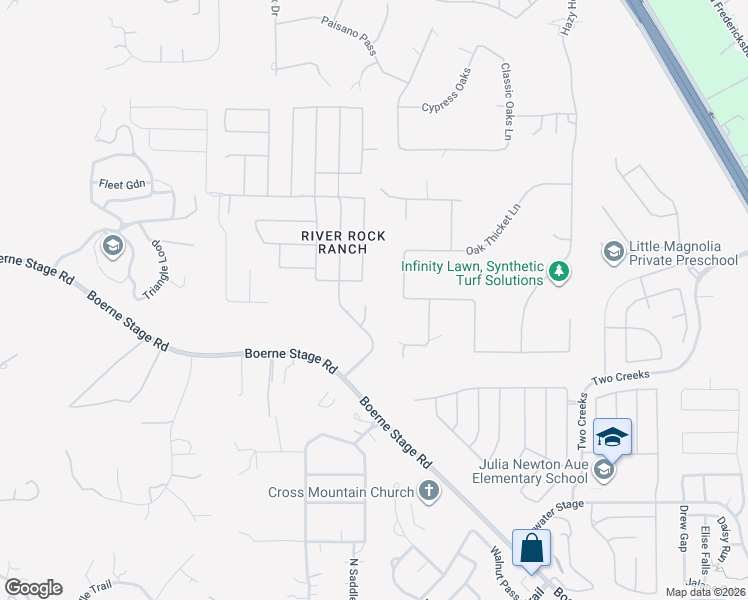 map of restaurants, bars, coffee shops, grocery stores, and more near 8618 Barn Swallow Drive in San Antonio