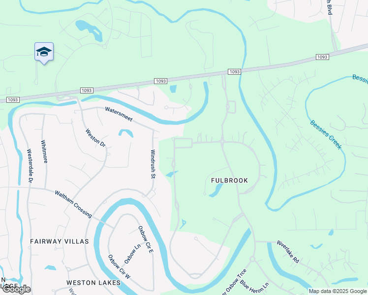 map of restaurants, bars, coffee shops, grocery stores, and more near Fulbrook Commons in Fulshear
