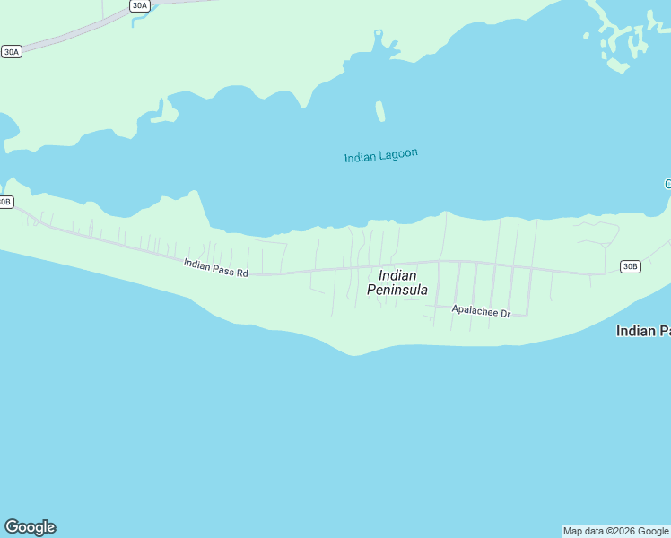 map of restaurants, bars, coffee shops, grocery stores, and more near 1431 Indian Pass Road in Port Saint Joe