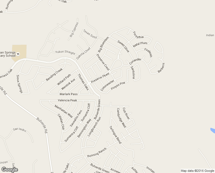 map of restaurants, bars, coffee shops, grocery stores, and more near 3622 Cotoneaster in San Antonio