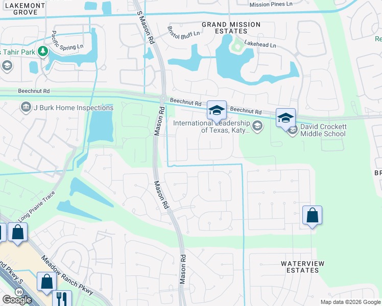 map of restaurants, bars, coffee shops, grocery stores, and more near 8843 Hartford River Lane in Richmond