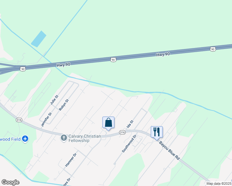 map of restaurants, bars, coffee shops, grocery stores, and more near 320 Buccaneer Road in Gray