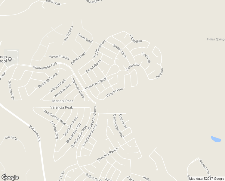 map of restaurants, bars, coffee shops, grocery stores, and more near 3643 Pinyon Pine in San Antonio