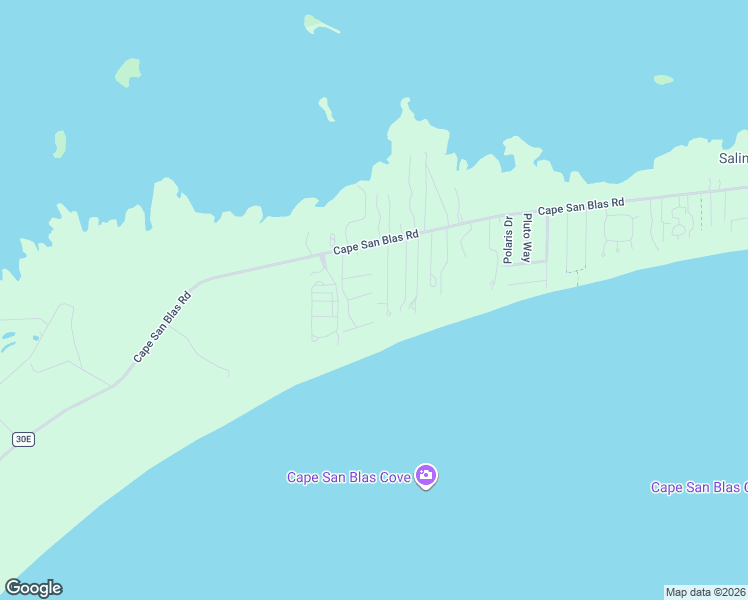 map of restaurants, bars, coffee shops, grocery stores, and more near 112 Turnstone Drive in Port Saint Joe