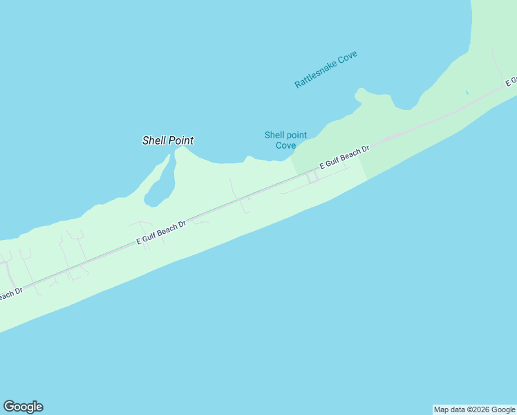 map of restaurants, bars, coffee shops, grocery stores, and more near 1760 East Gulf Beach Drive in Eastpoint