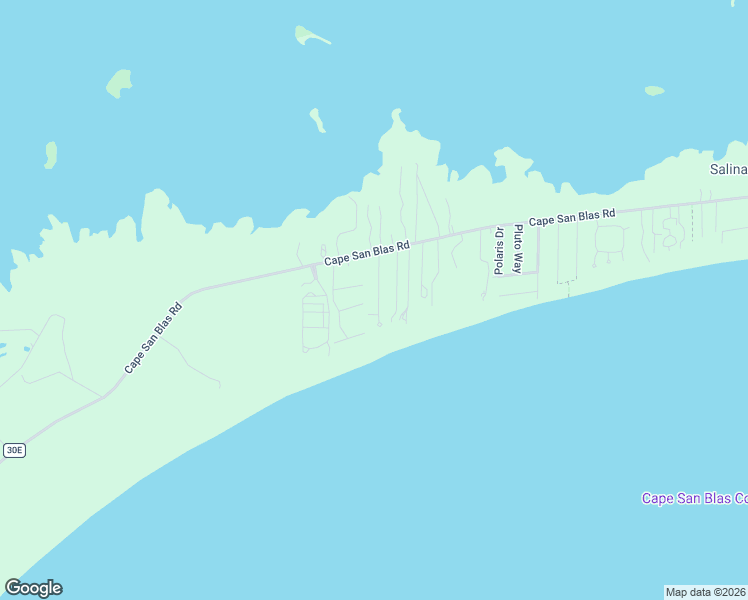 map of restaurants, bars, coffee shops, grocery stores, and more near 112 Turnstone Drive in Port Saint Joe