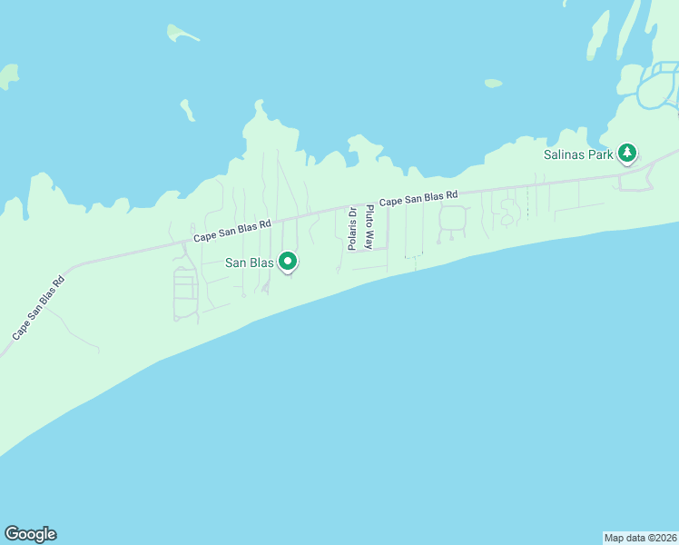 map of restaurants, bars, coffee shops, grocery stores, and more near 323 Moonrise Avenue in Port St. Joe