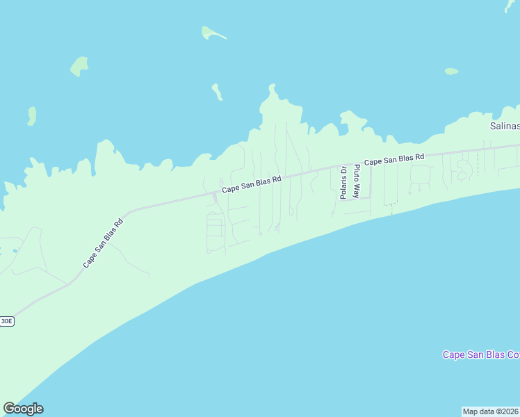 map of restaurants, bars, coffee shops, grocery stores, and more near 109 McCosh Mill Road in Port Saint Joe