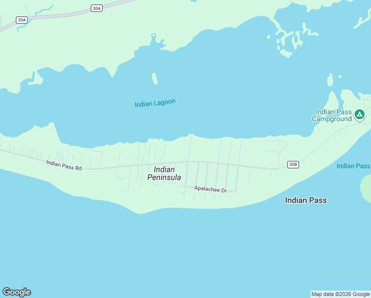 map of restaurants, bars, coffee shops, grocery stores, and more near North Neptune Street in Port Saint Joe