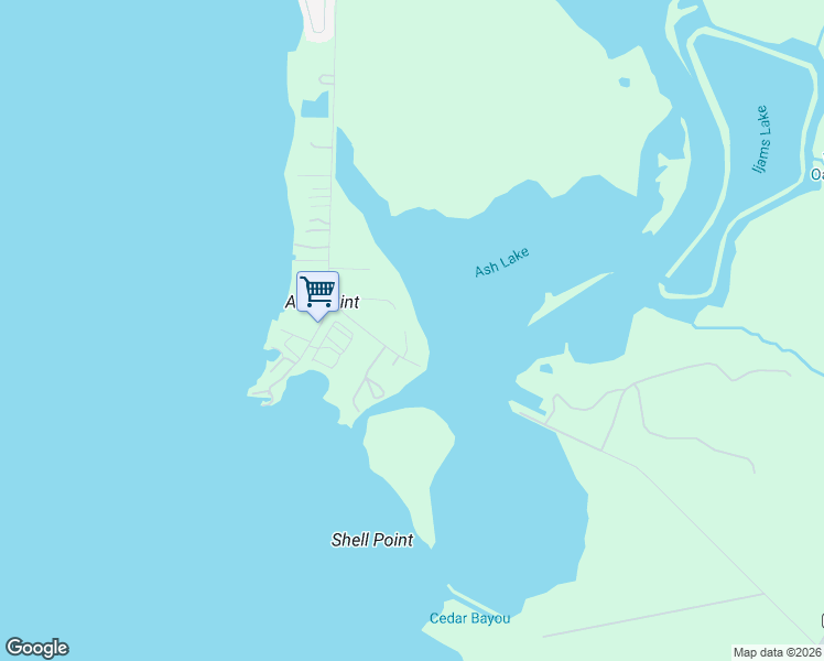 map of restaurants, bars, coffee shops, grocery stores, and more near 4207 Tri City Beach Road in Baytown