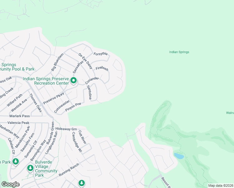 map of restaurants, bars, coffee shops, grocery stores, and more near 25722 Berberis in San Antonio