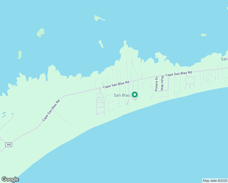 map of restaurants, bars, coffee shops, grocery stores, and more near 109 McCosh Mill Road in Port Saint Joe