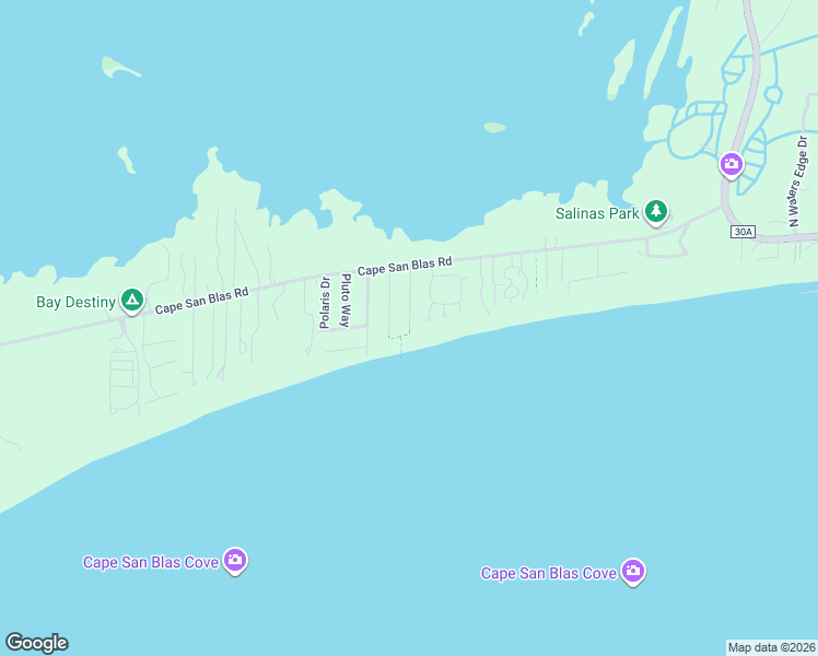 map of restaurants, bars, coffee shops, grocery stores, and more near 299 Florida Avenue in Port Saint Joe