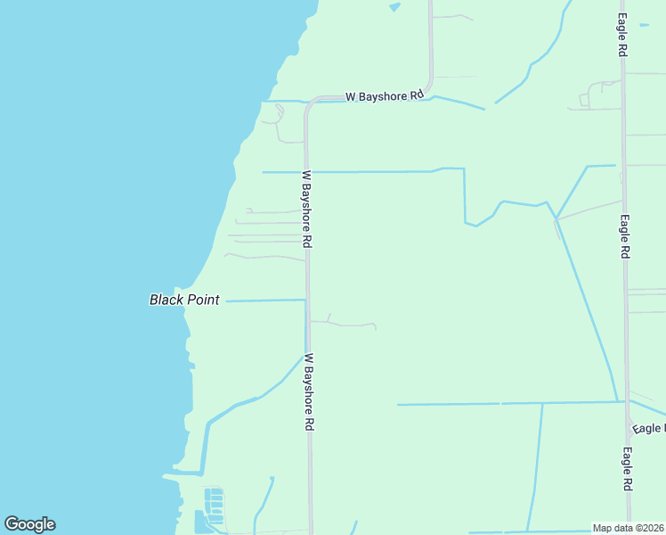 map of restaurants, bars, coffee shops, grocery stores, and more near 2355 West Bayshore Road in Anahuac