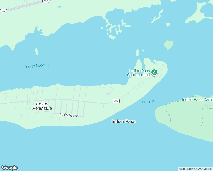 map of restaurants, bars, coffee shops, grocery stores, and more near 262 Sea Lavender Lane in Port St. Joe