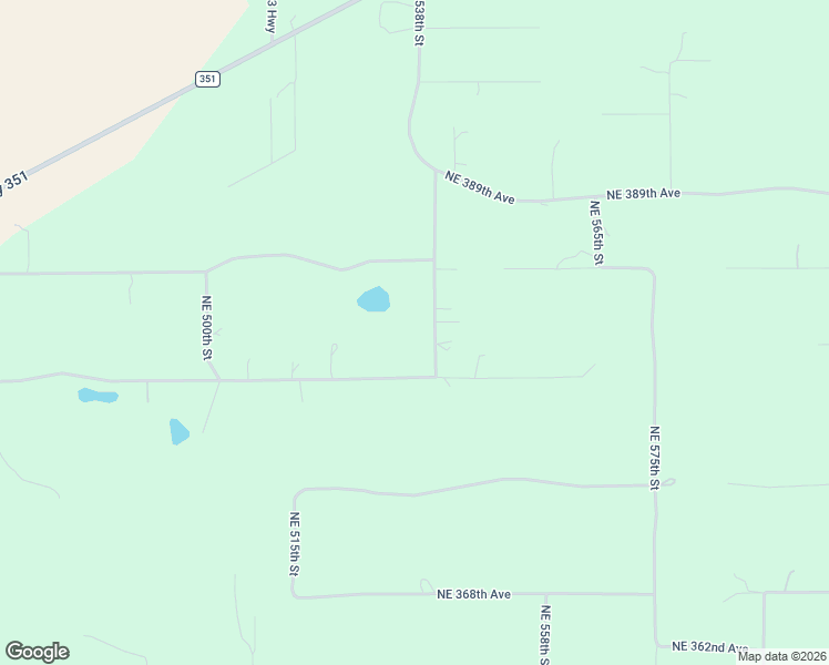 map of restaurants, bars, coffee shops, grocery stores, and more near 1103 Northeast 394 Avenue in Old Town