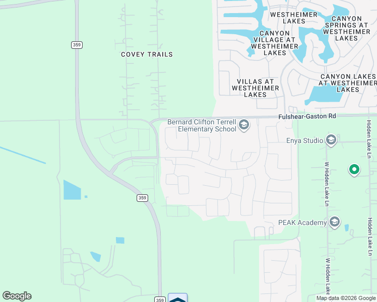 map of restaurants, bars, coffee shops, grocery stores, and more near 26614 Hypatia Trace in Richmond