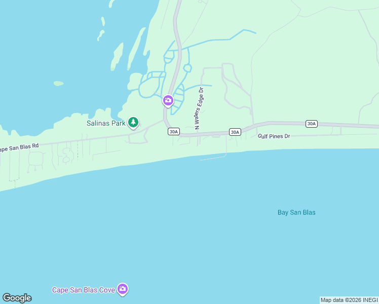 map of restaurants, bars, coffee shops, grocery stores, and more near 102 Curve Road in Port St. Joe