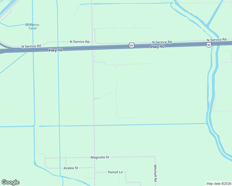map of restaurants, bars, coffee shops, grocery stores, and more near 100 Colvan Street in Raceland
