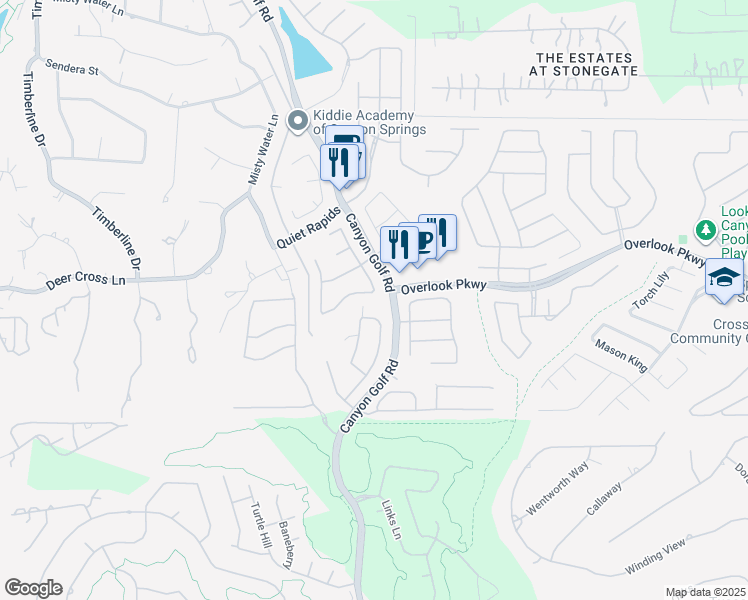 map of restaurants, bars, coffee shops, grocery stores, and more near 1058 Rock Shelter in San Antonio