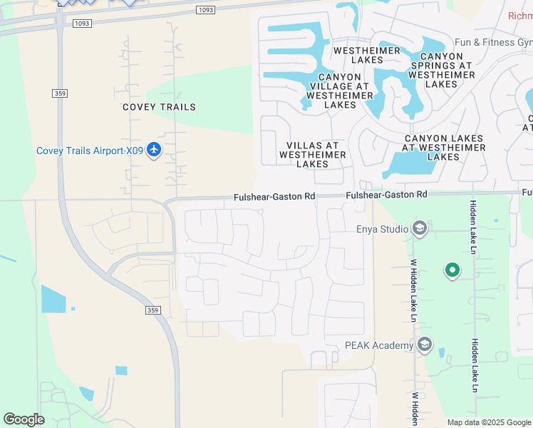 map of restaurants, bars, coffee shops, grocery stores, and more near 26230 Polaris Rise Ln in Richmond