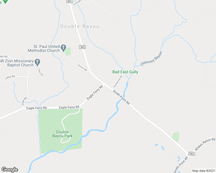 map of restaurants, bars, coffee shops, grocery stores, and more near 7309 Farm to Market 562 in Anahuac