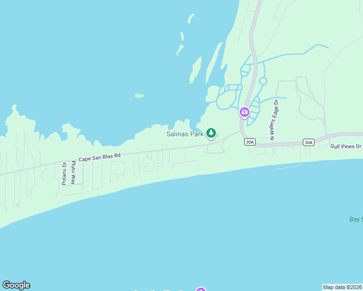 map of restaurants, bars, coffee shops, grocery stores, and more near 427 Cape San Blas Road in Port St. Joe