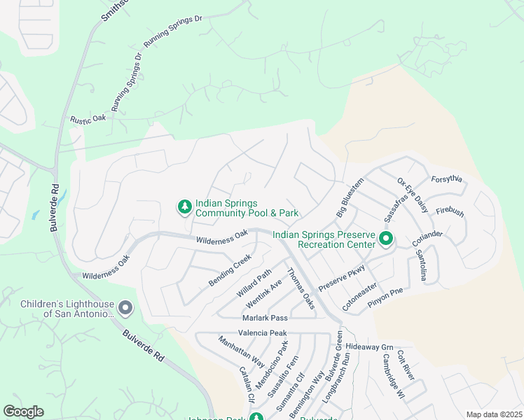 map of restaurants, bars, coffee shops, grocery stores, and more near 3331 Yukon Straight in San Antonio