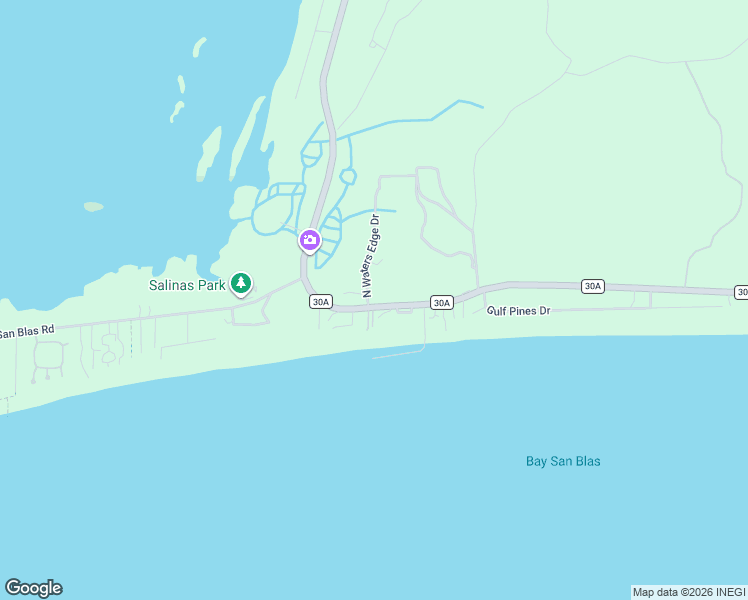 map of restaurants, bars, coffee shops, grocery stores, and more near 6126 Highway 30A in Port Saint Joe